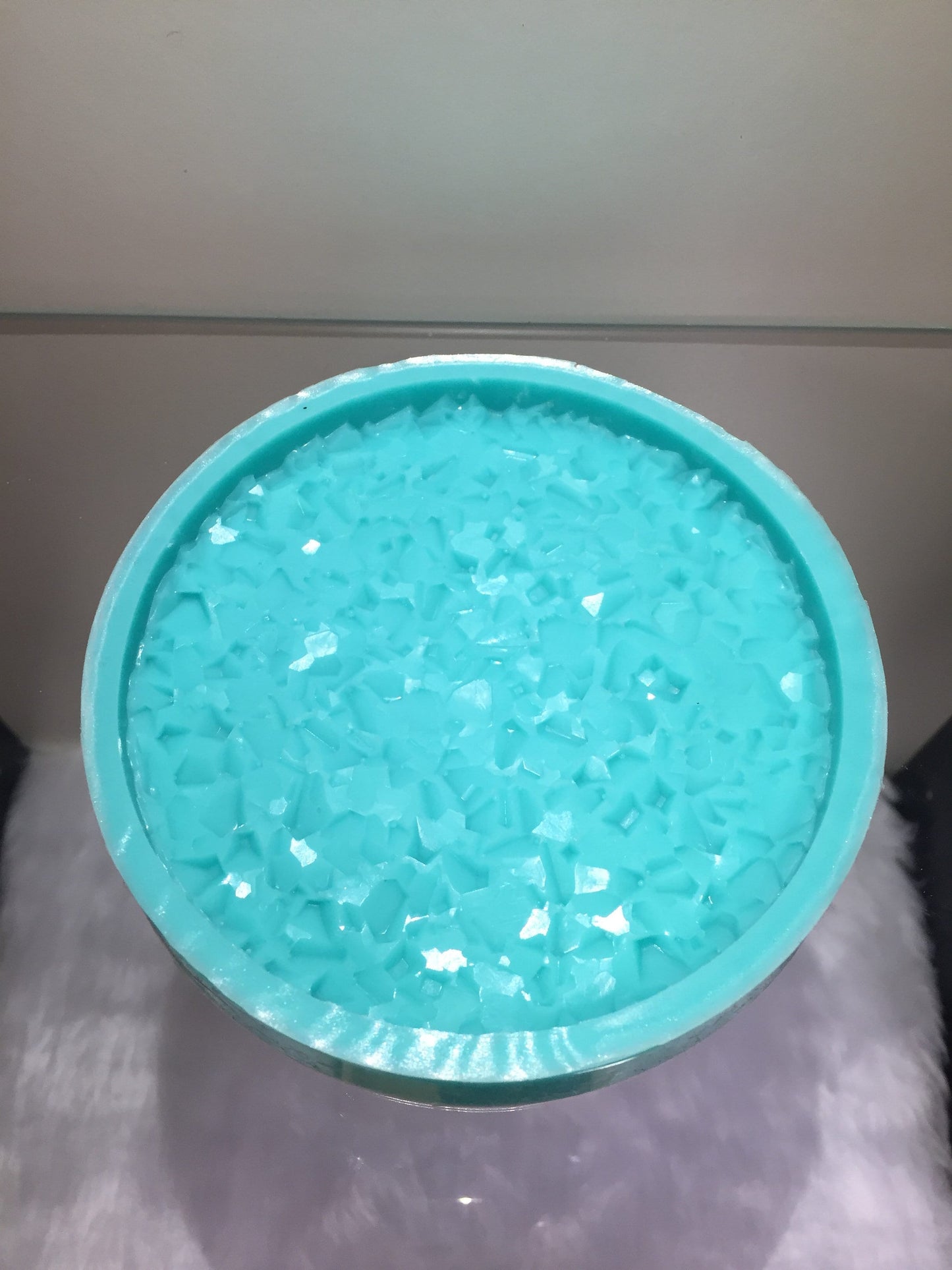 Crystal coaster silicone mold / Resin mold