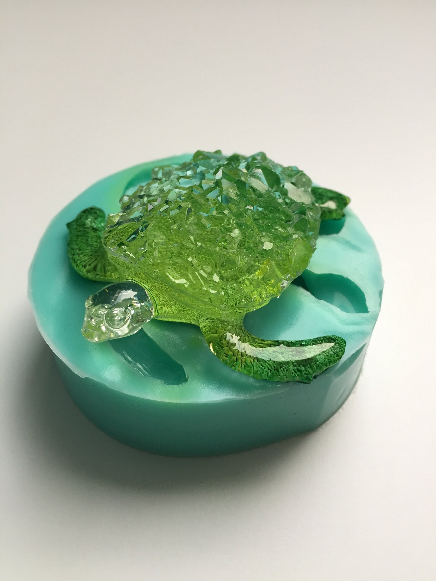 Crystal Turtle silicone mold / Resin mold
