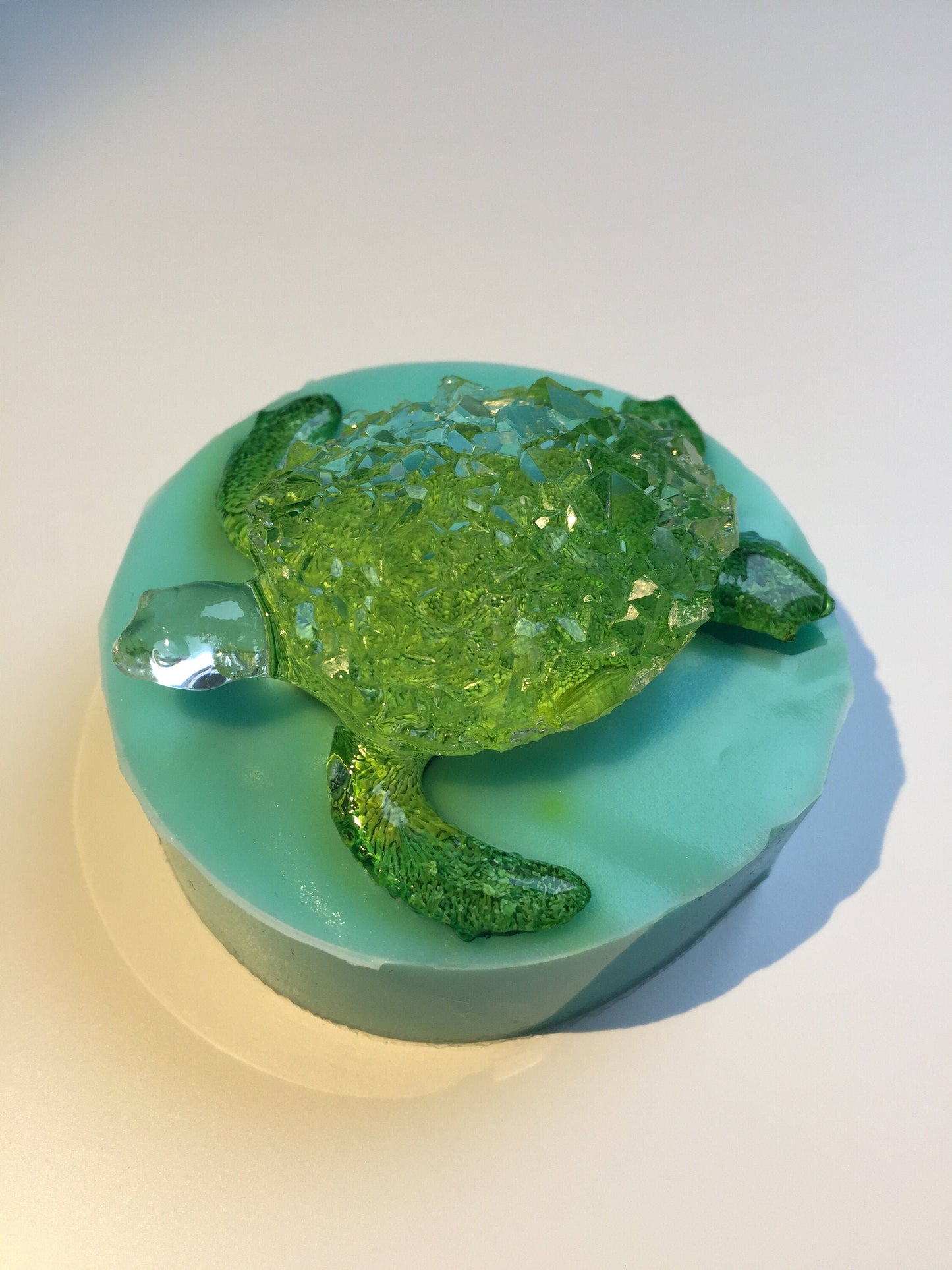 Crystal Turtle silicone mold / Resin mold