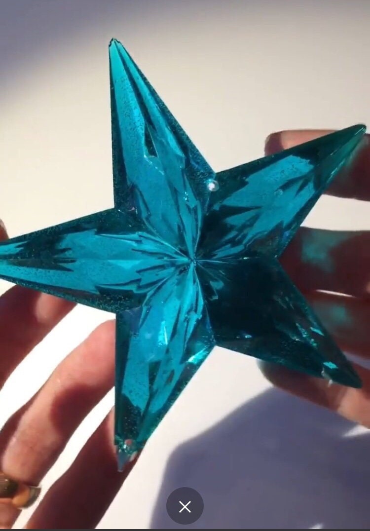 Crystal star silicone mold / Resin mold
