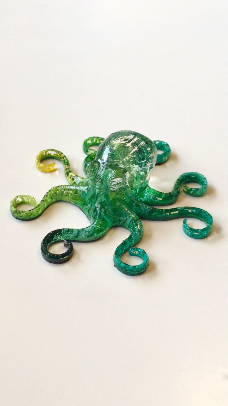 Octopus silicone mold / Resin mold