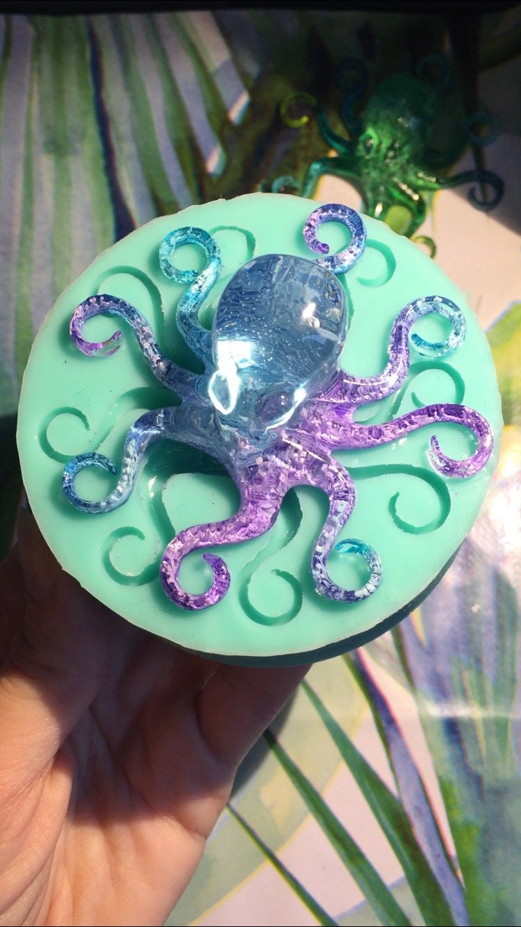 Octopus silicone mold / Resin mold