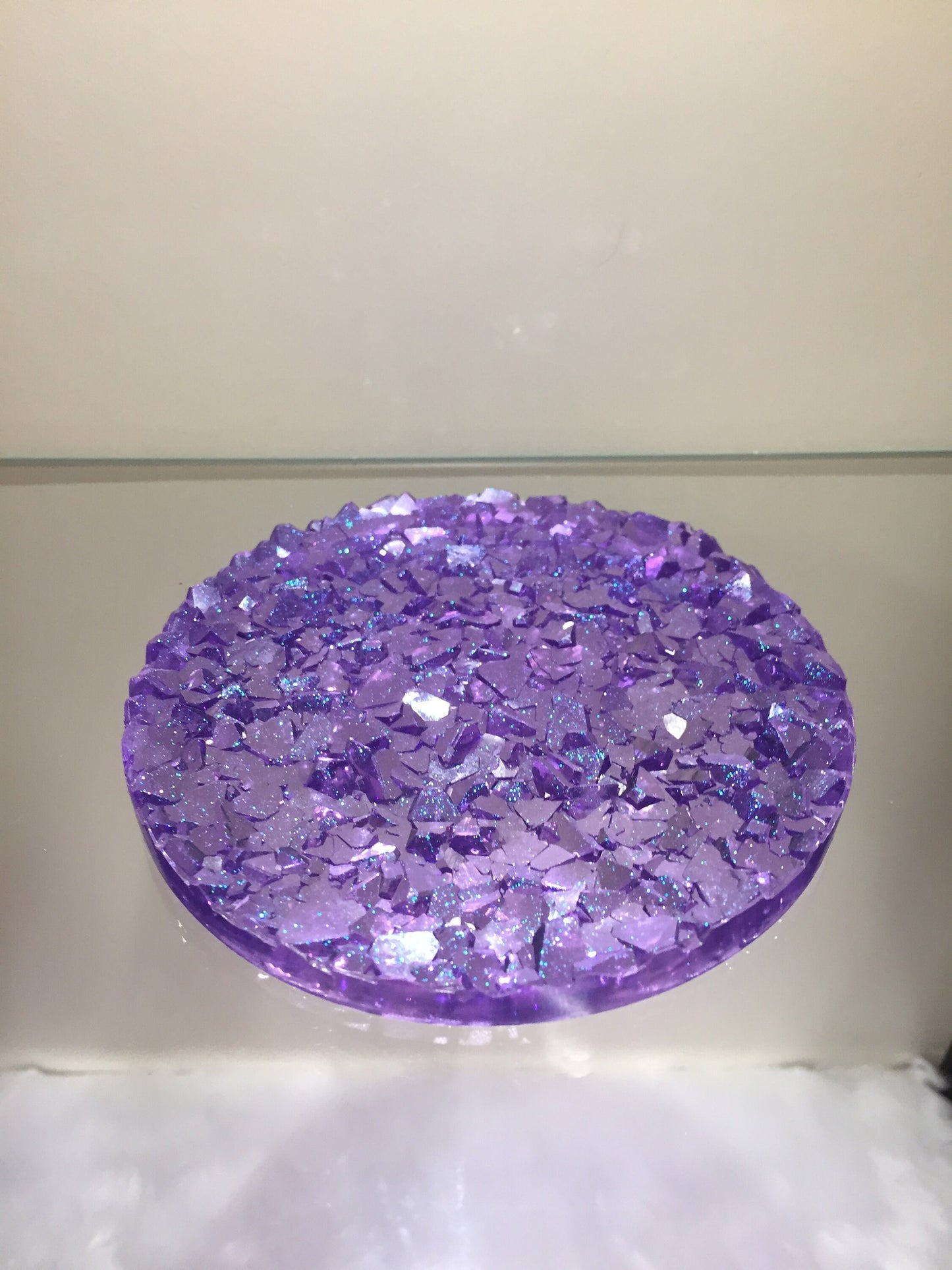 Crystal coaster silicone mold / Resin mold
