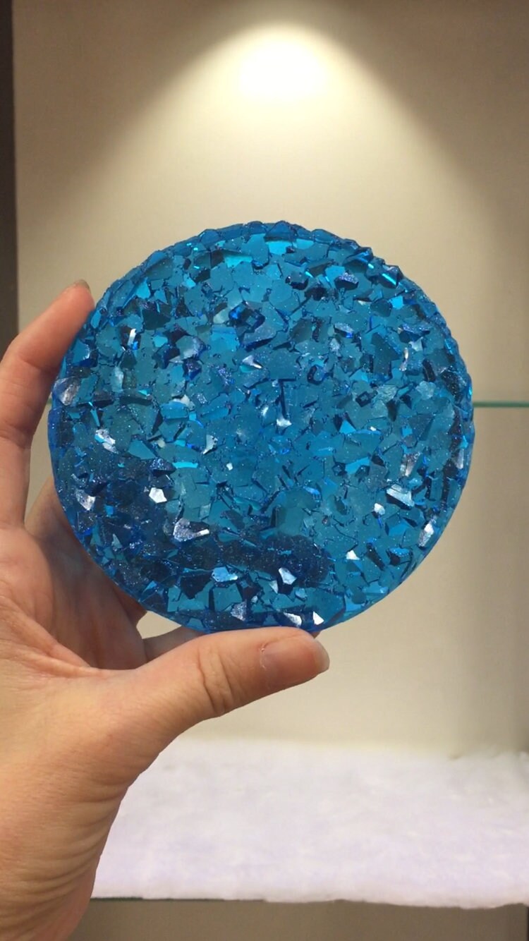 Crystal coaster silicone mold / Resin mold