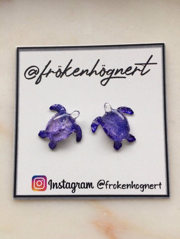 2 mini Turtle silicone molds / Resin molds