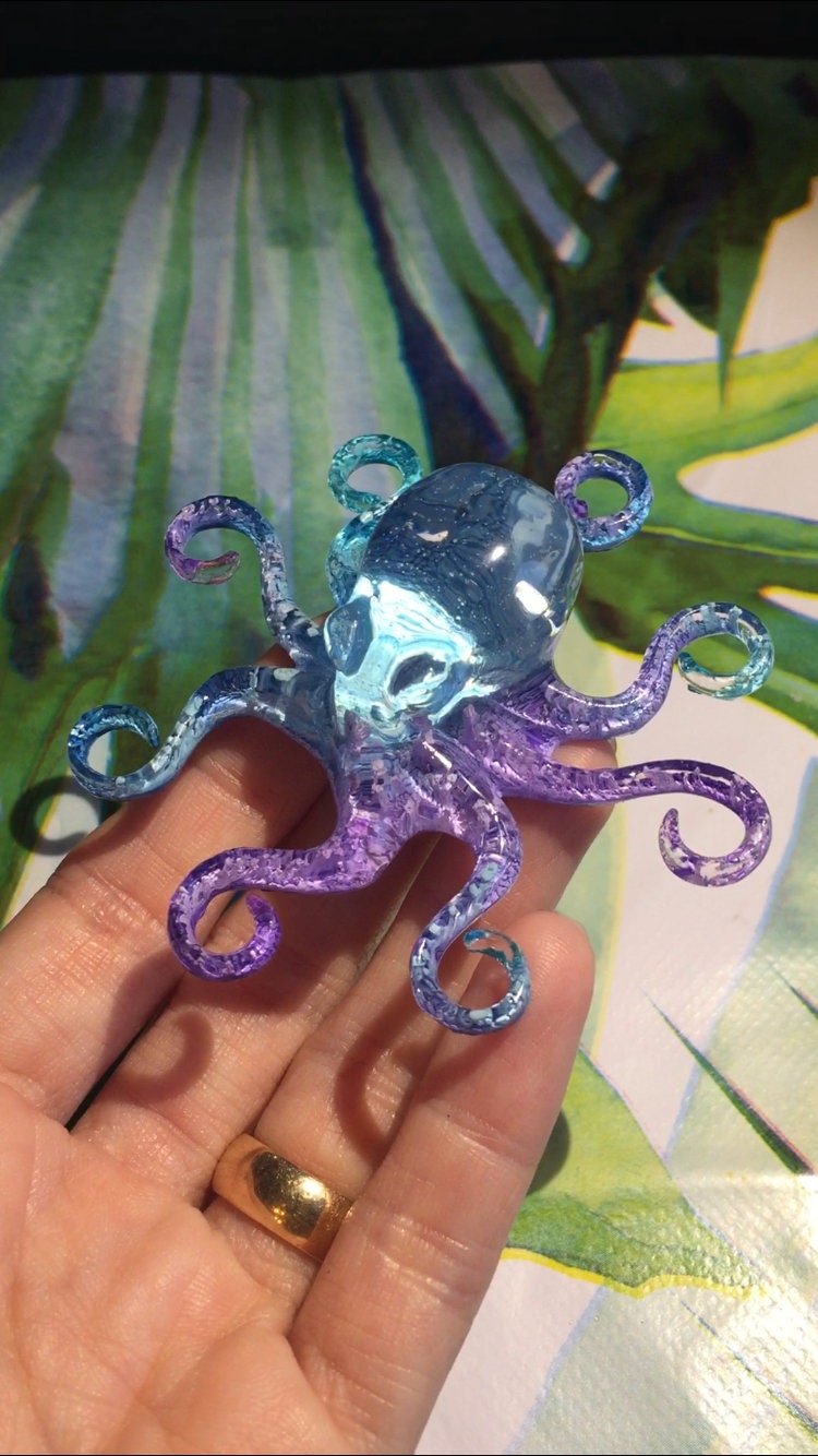 Octopus silicone mold / Resin mold