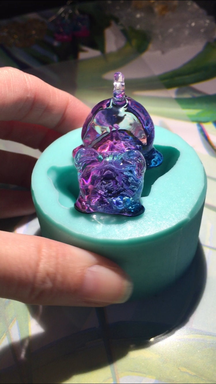 Cat phonestand silicone mold / Resin mold