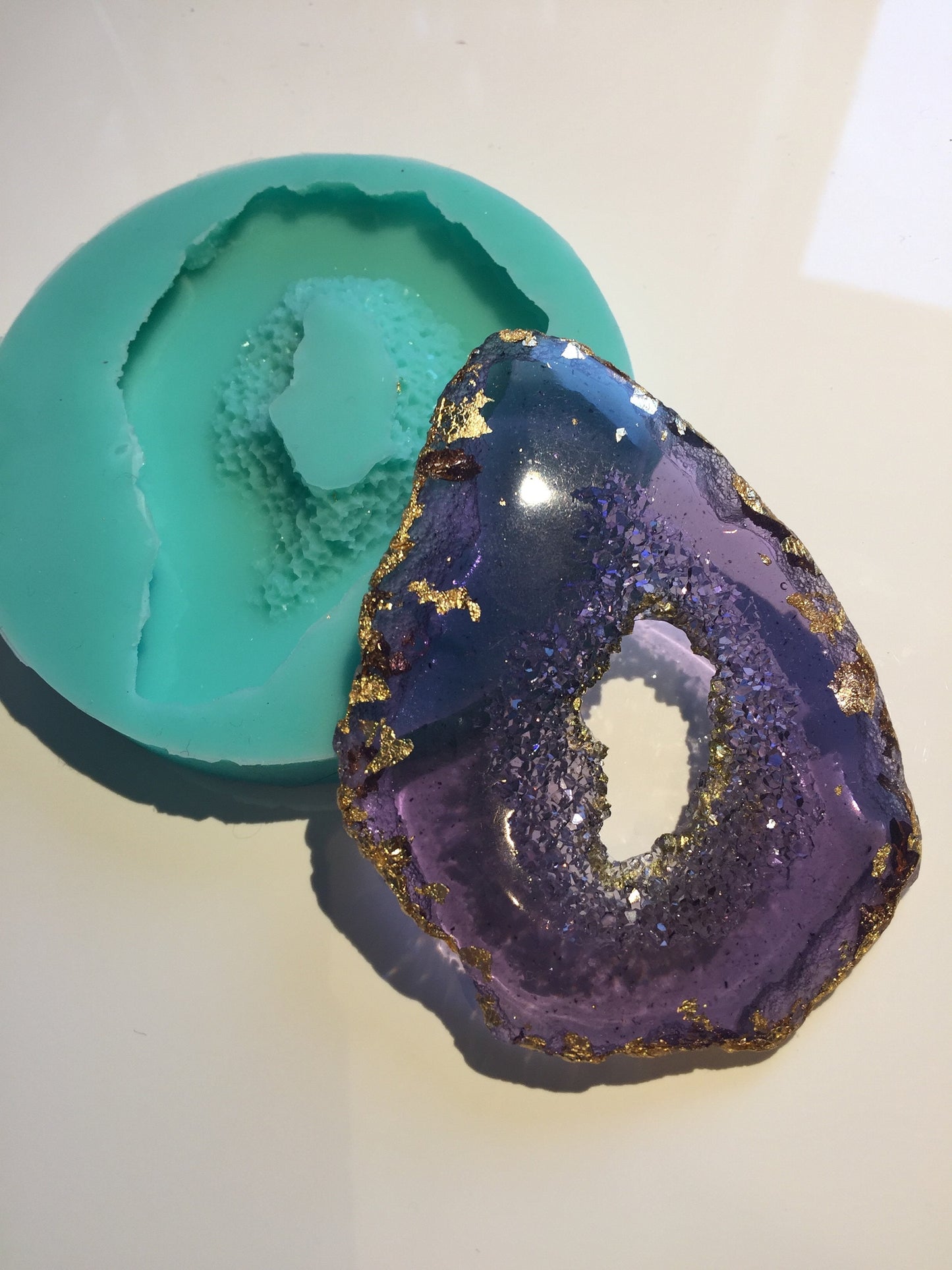Geode silicone mold / Resin mold