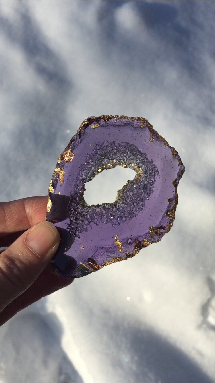 Geode silicone mold / Resin mold