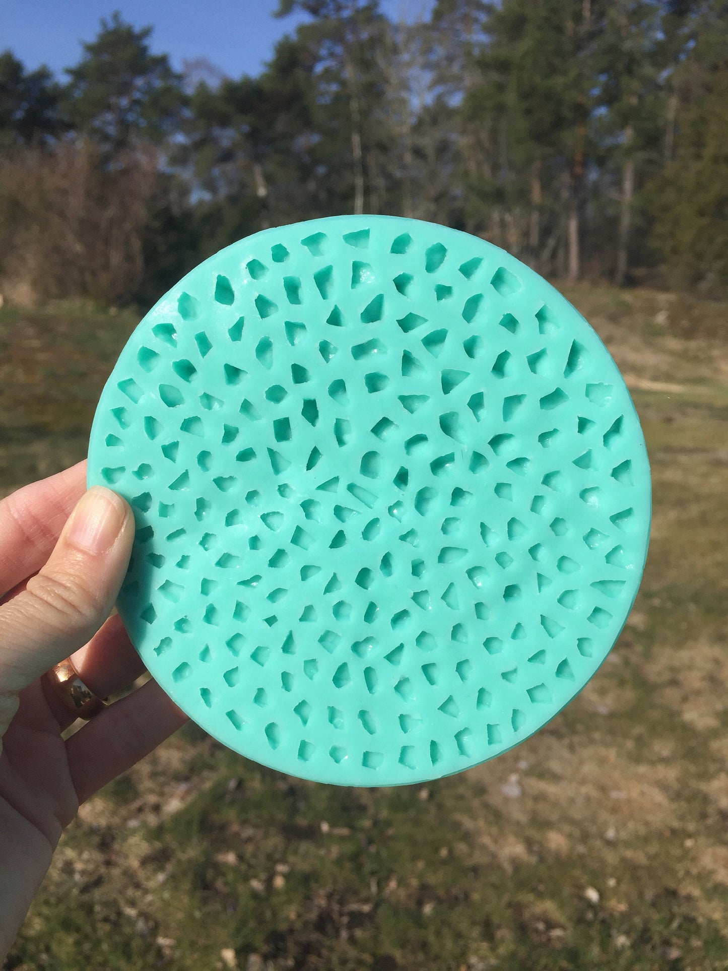 Mini Crystal chips silicone mold / Crystal Resin mold