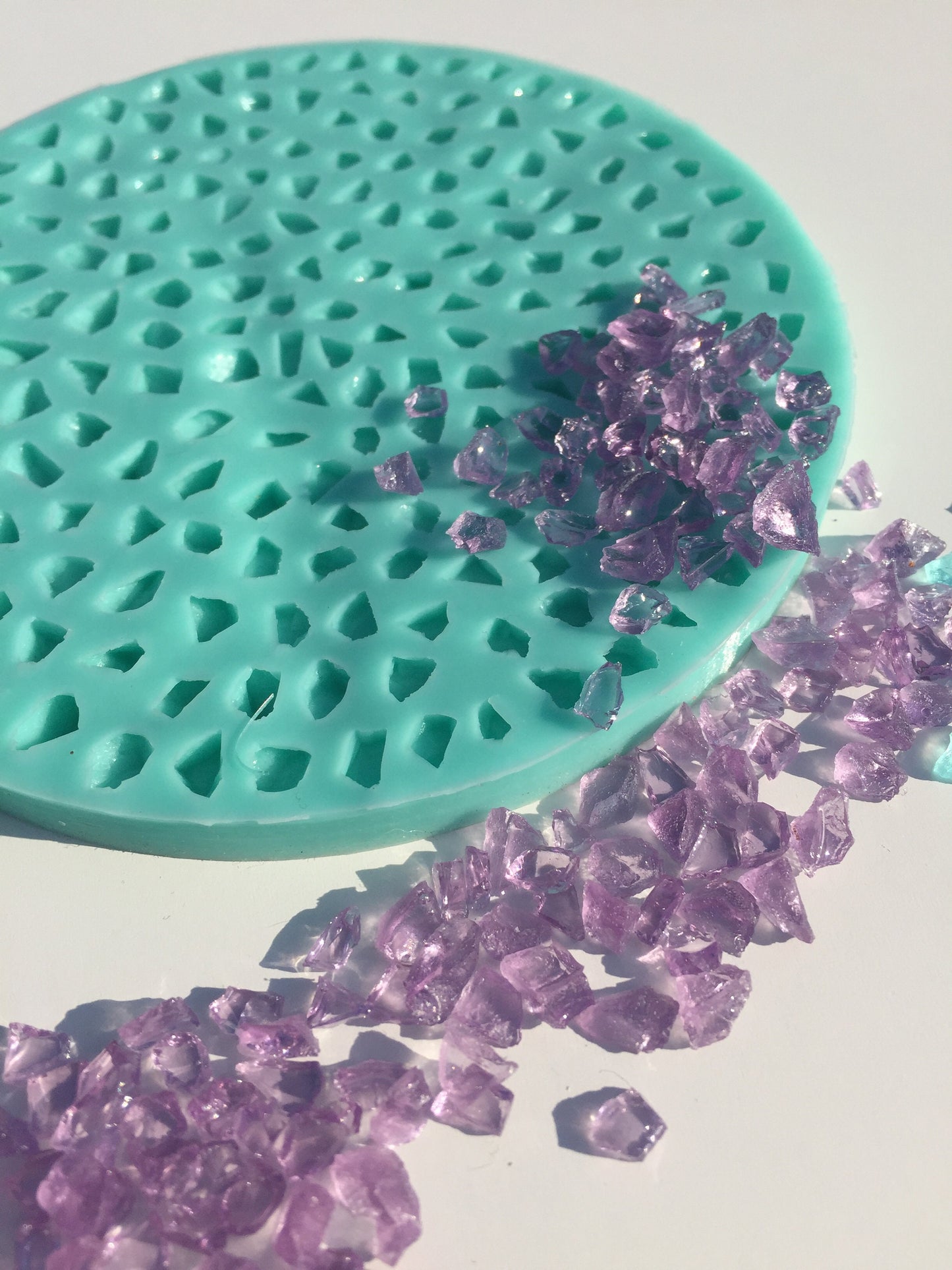 Mini Crystal chips silicone mold / Crystal Resin mold