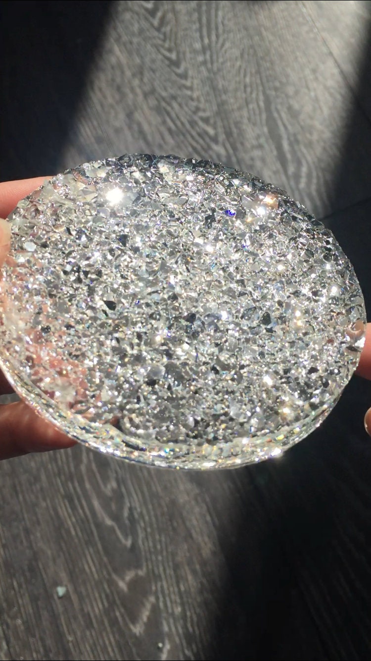 Crystal coaster silicone mold / Resin mold