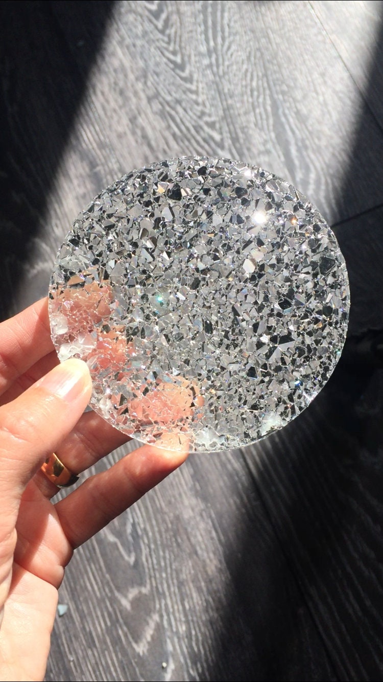 Crystal coaster silicone mold / Resin mold