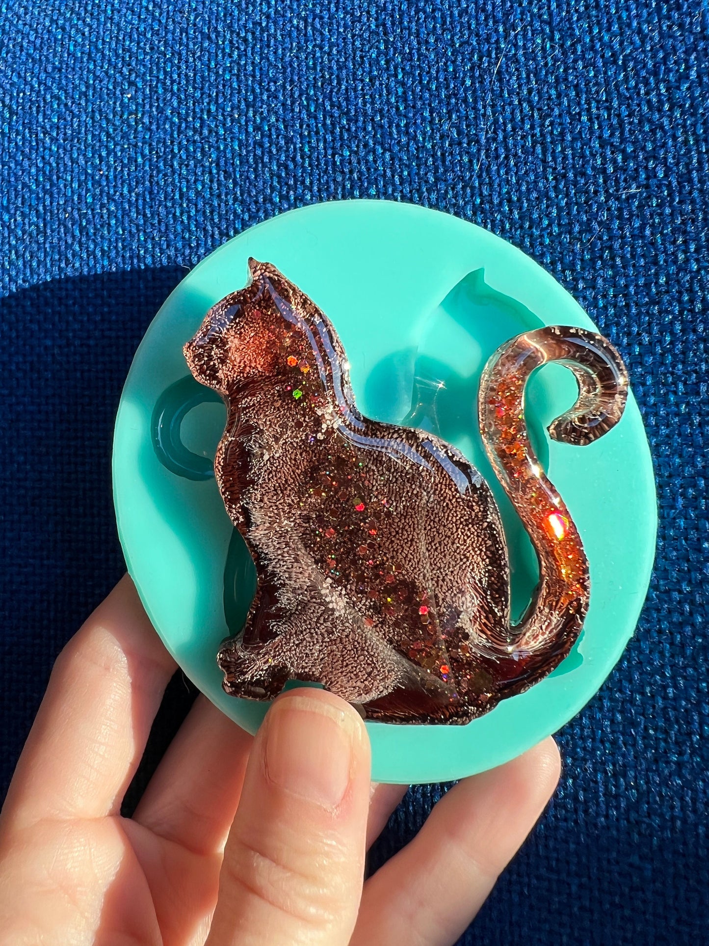 Cat silicone mold / Resin mold