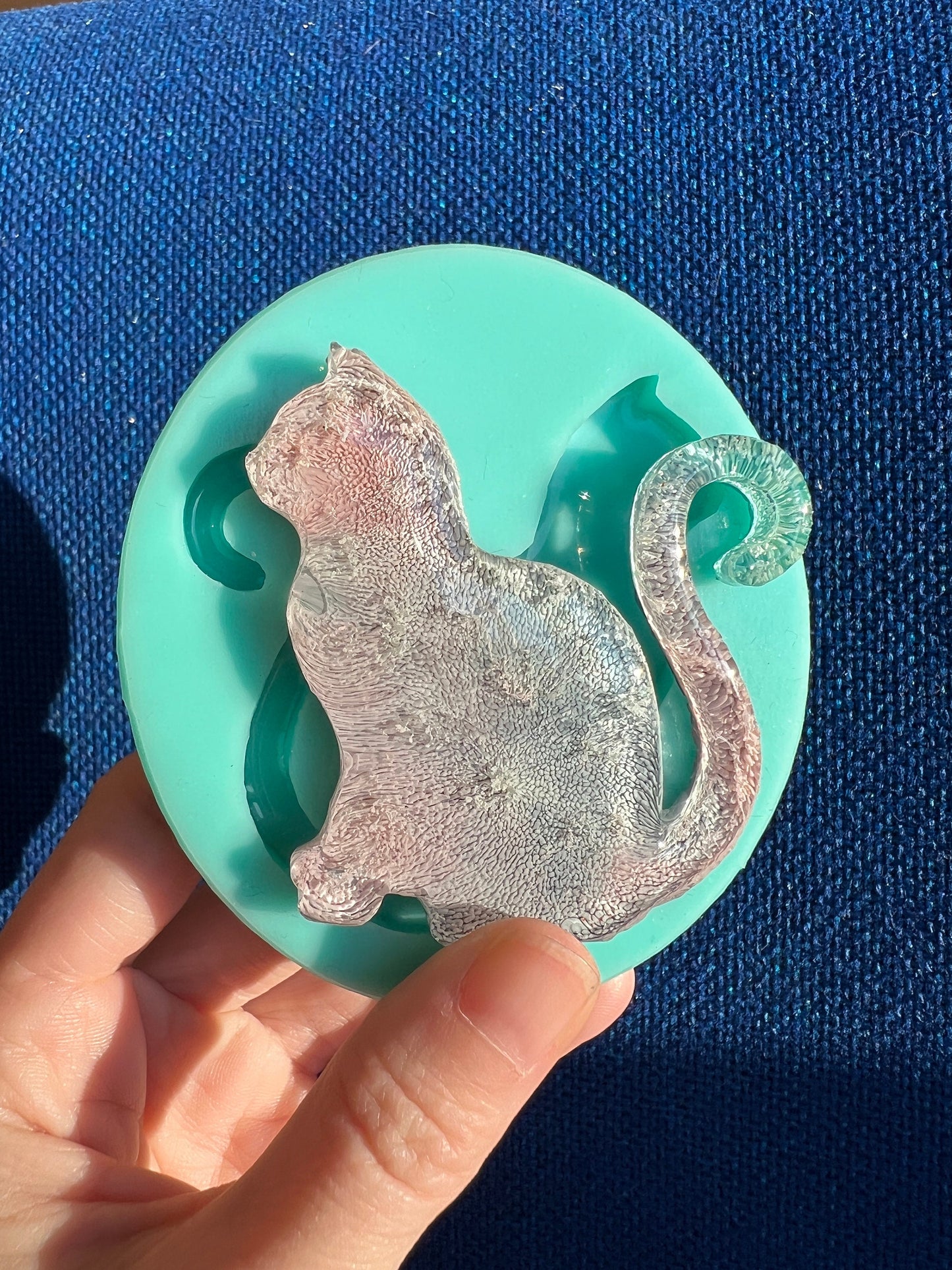 Cat silicone mold / Resin mold