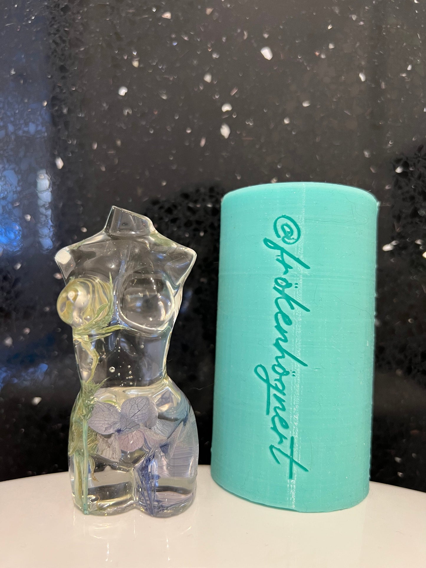 Goddess 8cm silicone mold / Resin mold