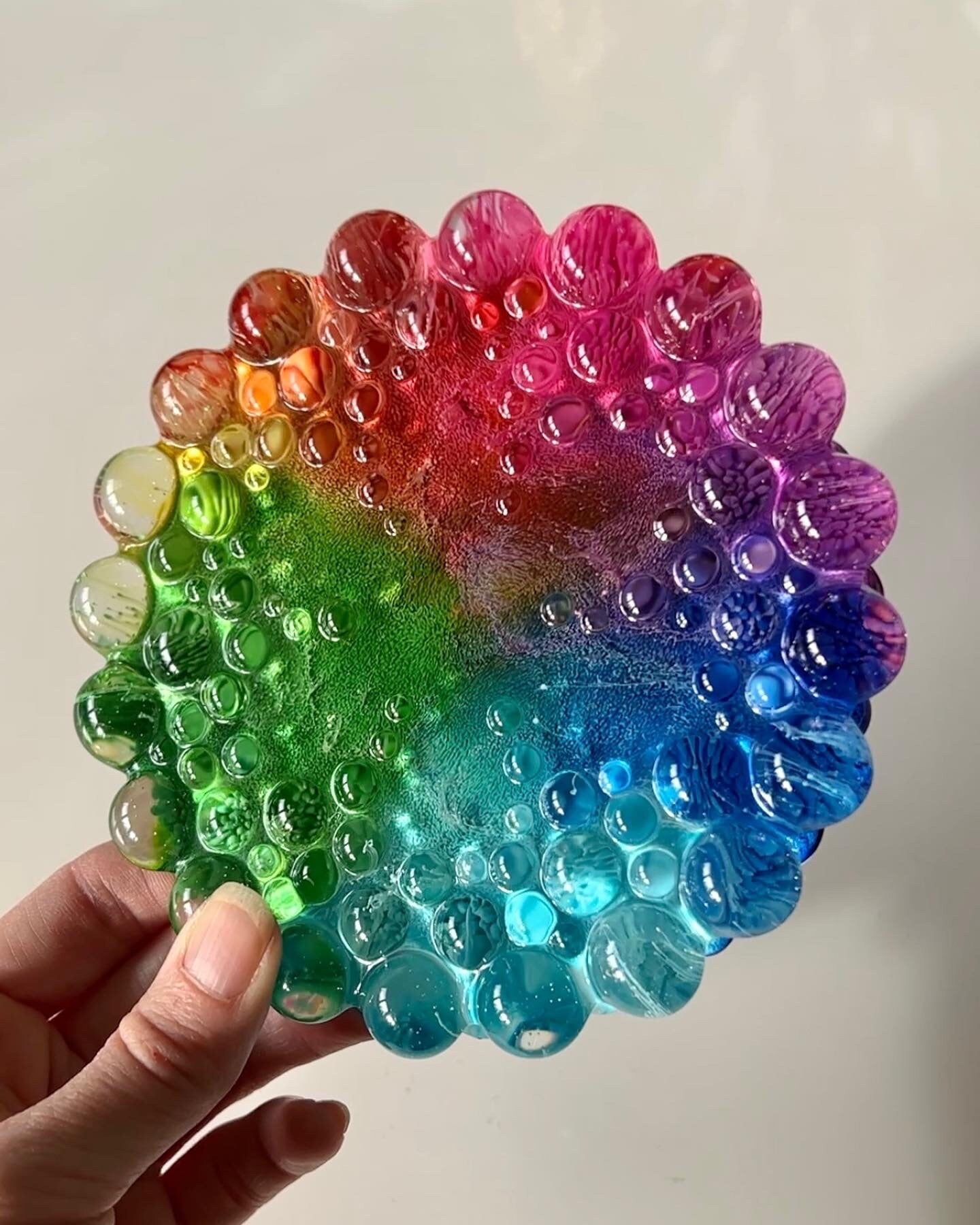 Bubbly coaster silicone mold / Resin mold