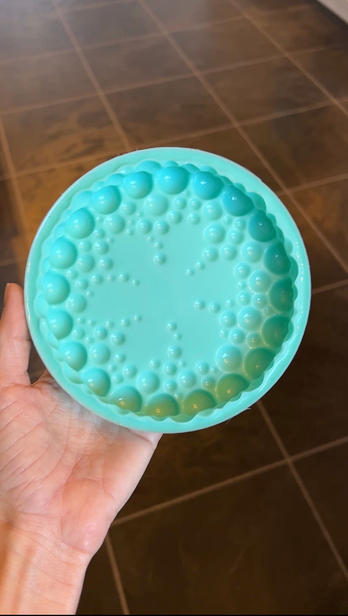 Bubbly coaster silicone mold / Resin mold