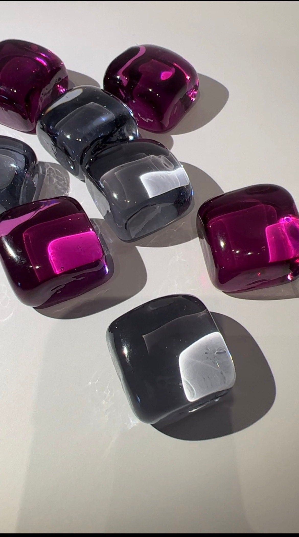 12 Crystal cubes silicone mold / Crystal Resin mold