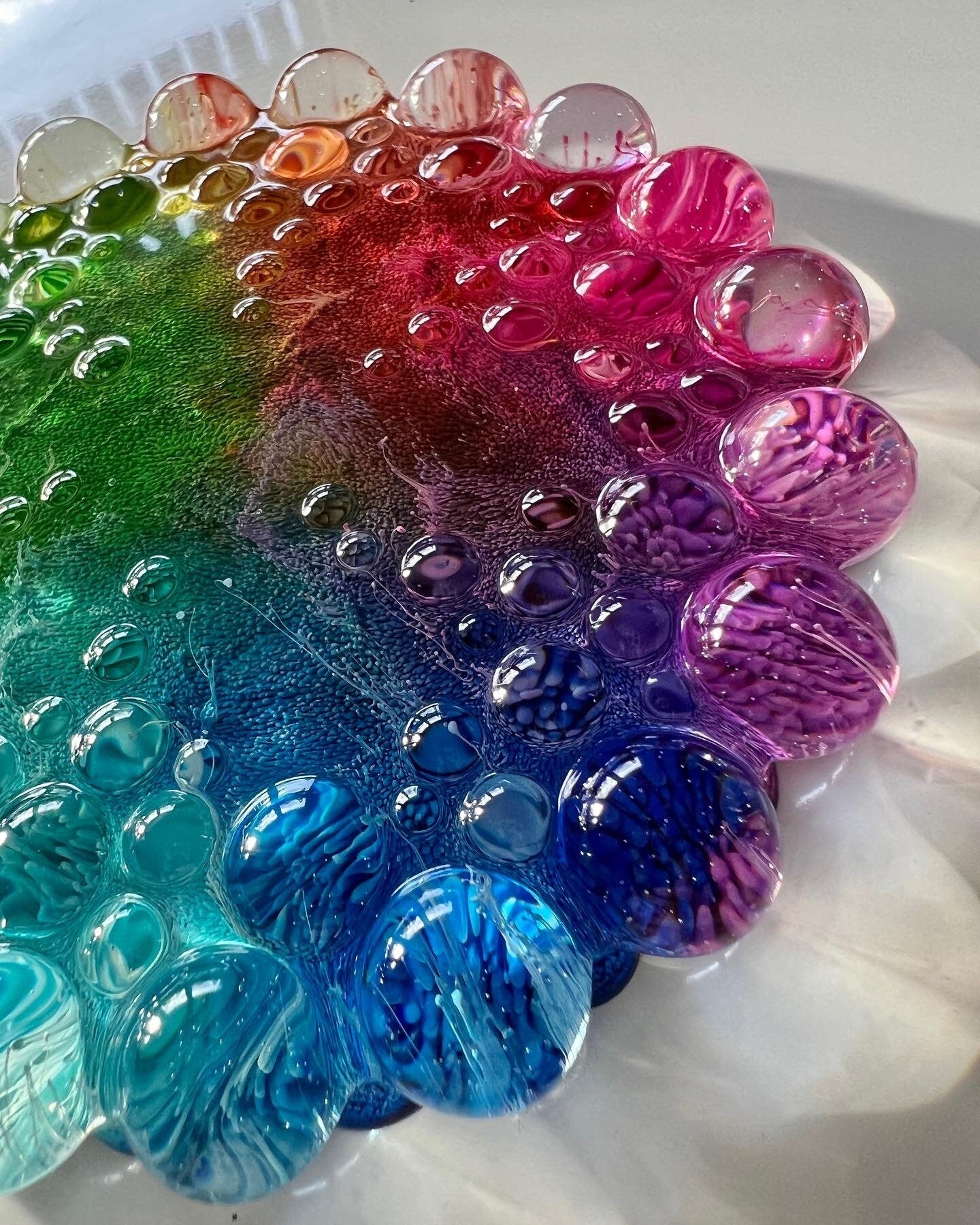 Bubbly coaster silicone mold / Resin mold
