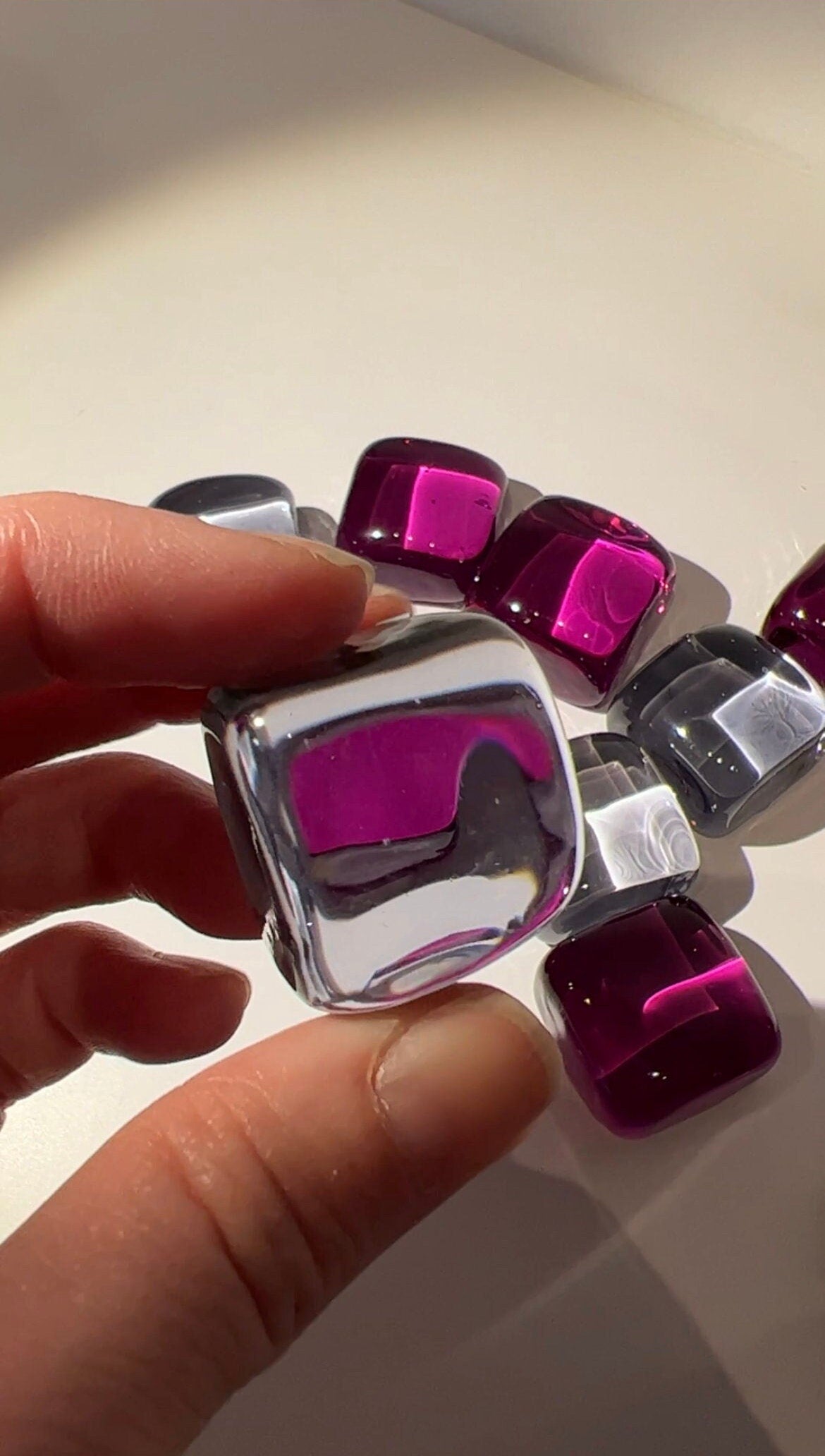 12 Crystal cubes silicone mold / Crystal Resin mold