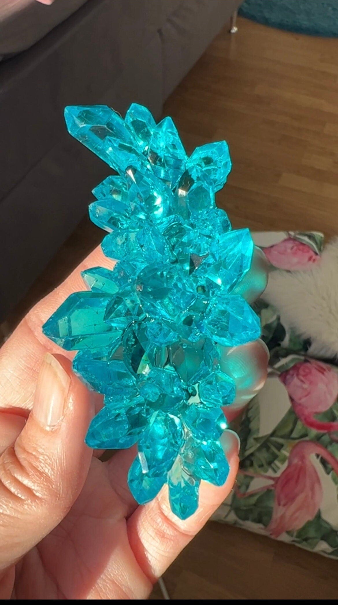 Crystal cluster silicone mold / Crystal Resin mold