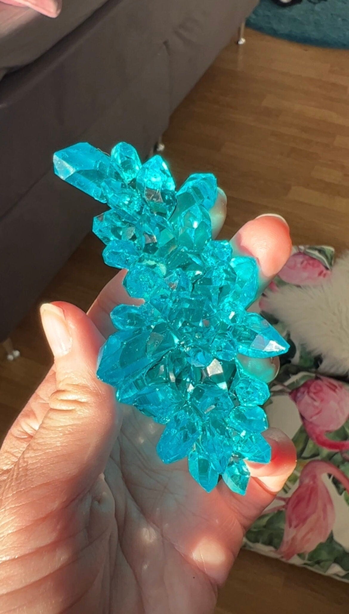 Crystal cluster silicone mold / Crystal Resin mold
