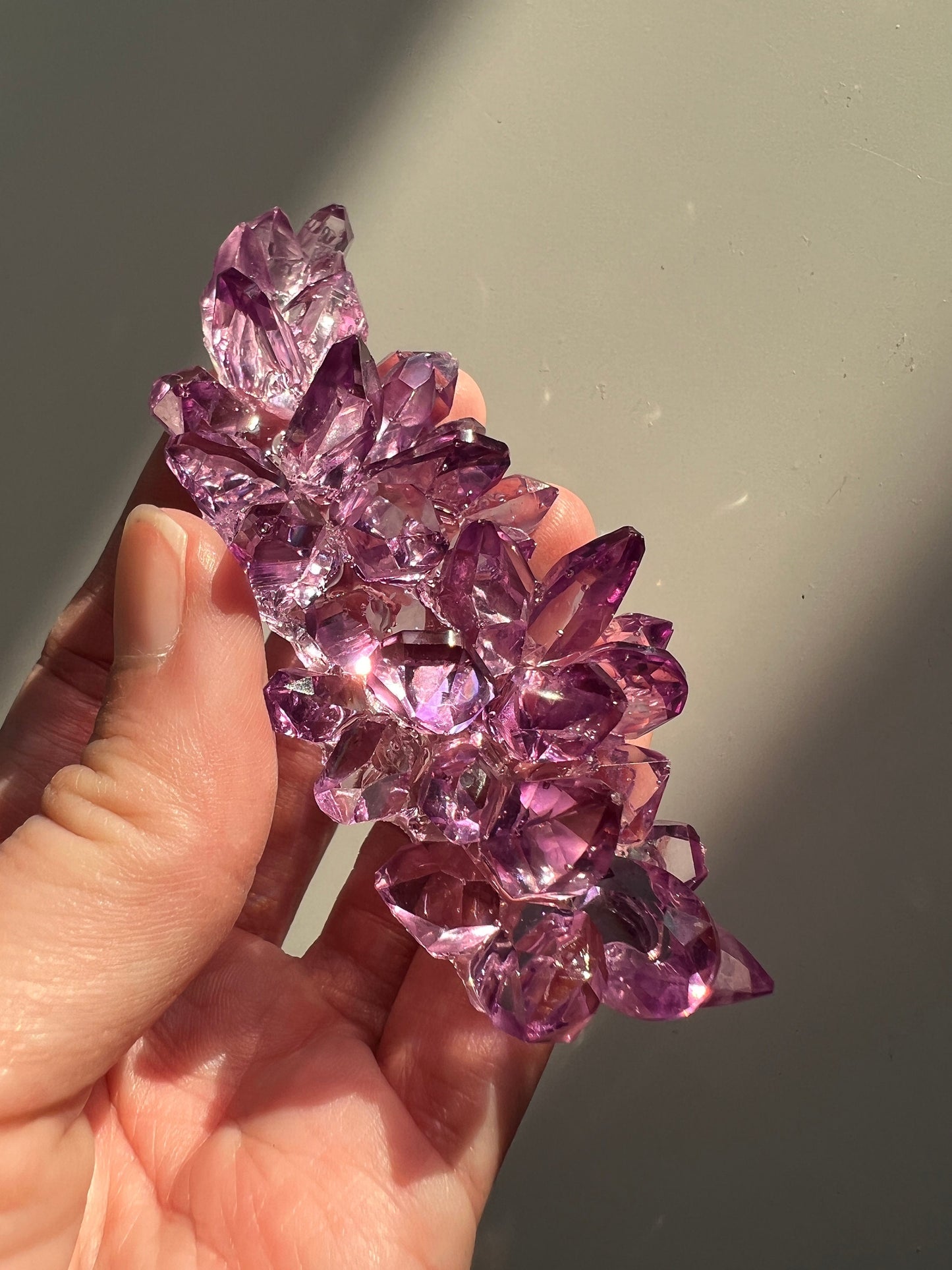 Crystal cluster silicone mold / Crystal Resin mold