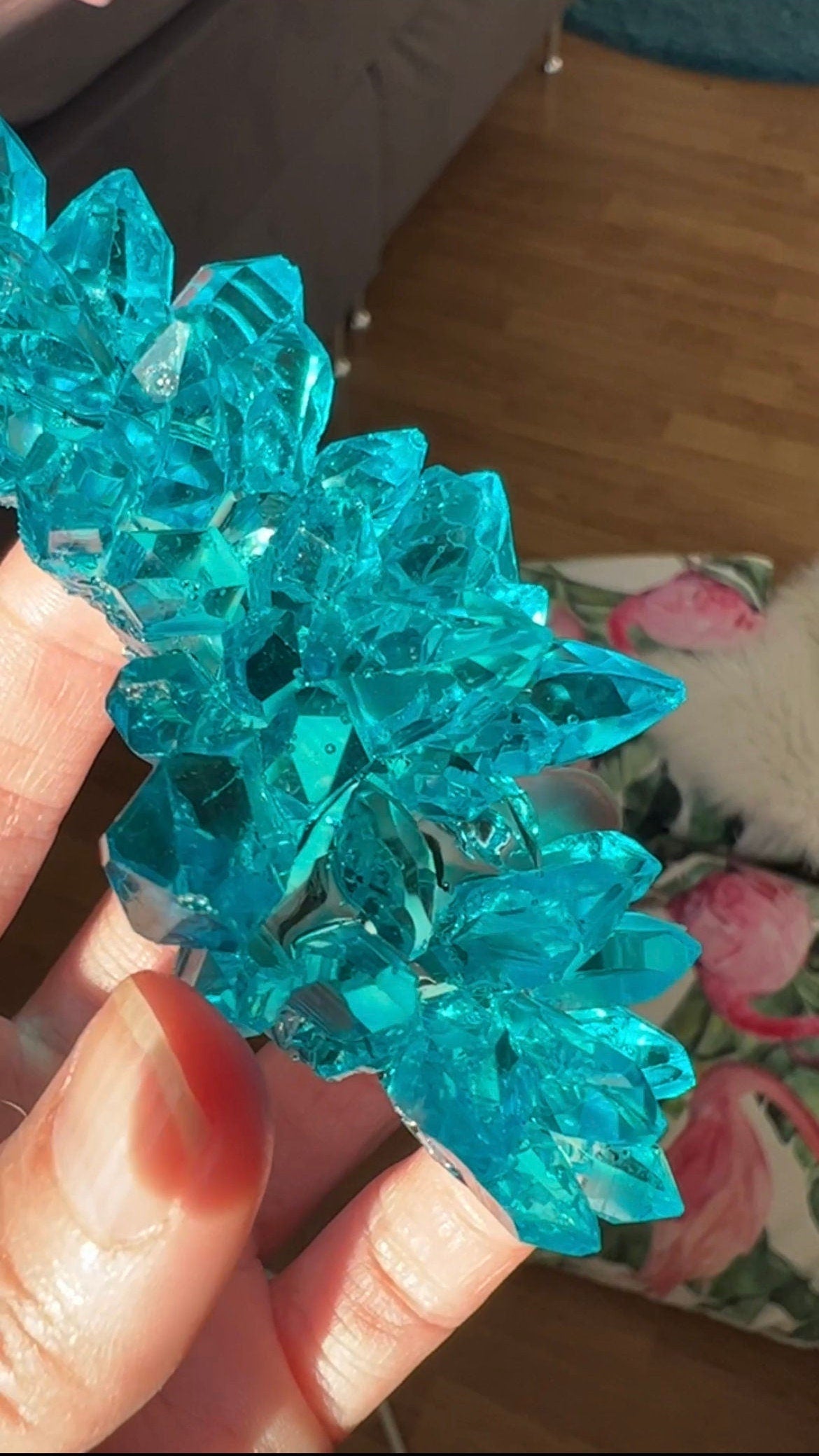 Crystal cluster silicone mold / Crystal Resin mold