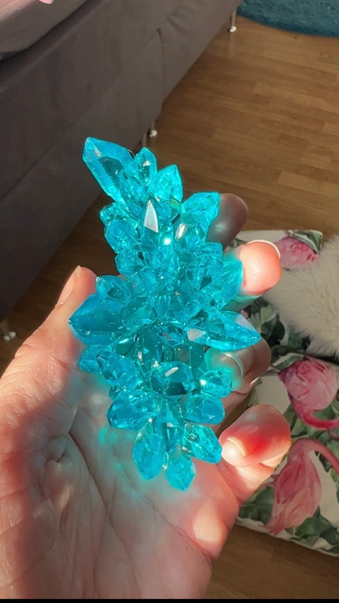 Crystal cluster silicone mold / Crystal Resin mold