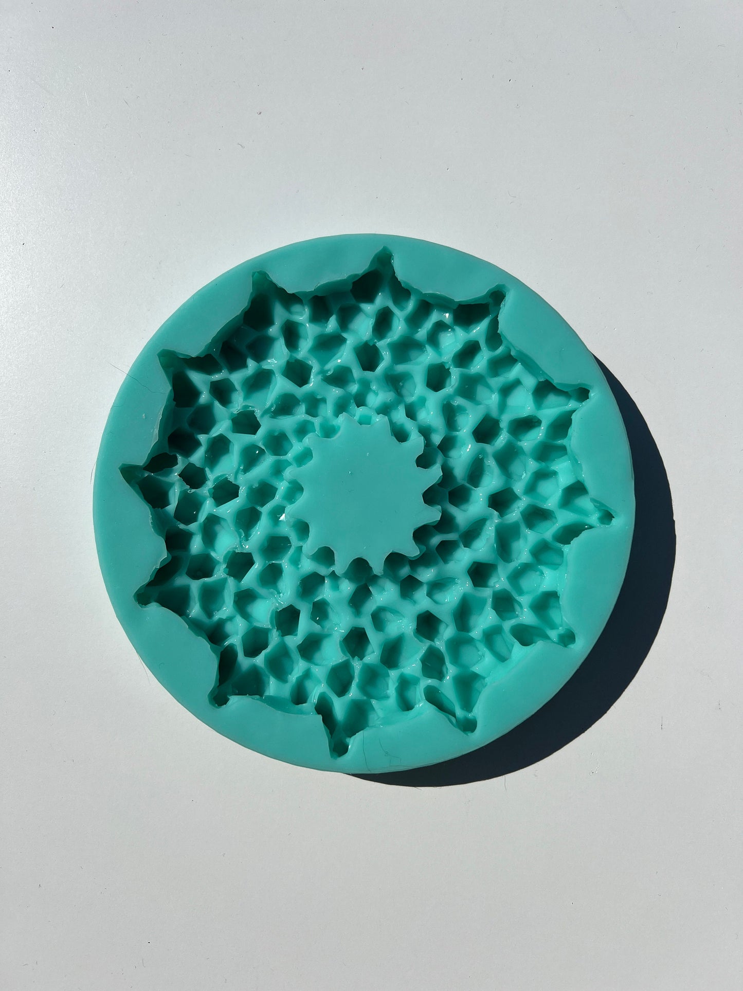 Crystal circle silicone mold / Resin mold