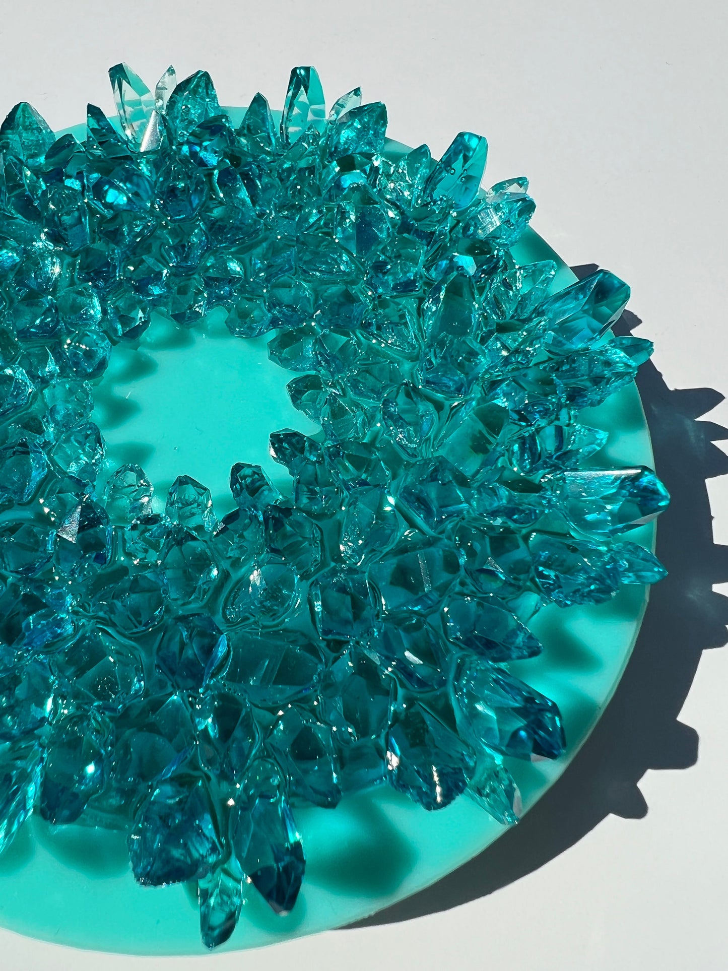 Crystal circle silicone mold / Resin mold