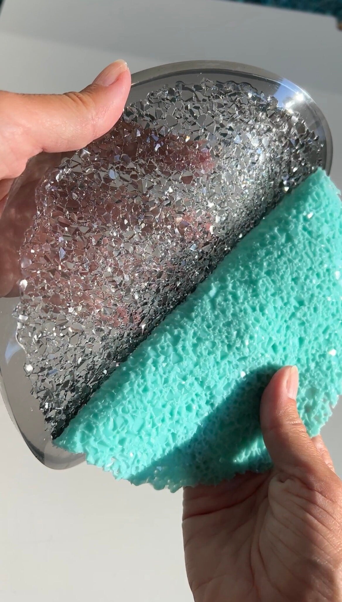 Crystal Insider silicone mold / Resin mold