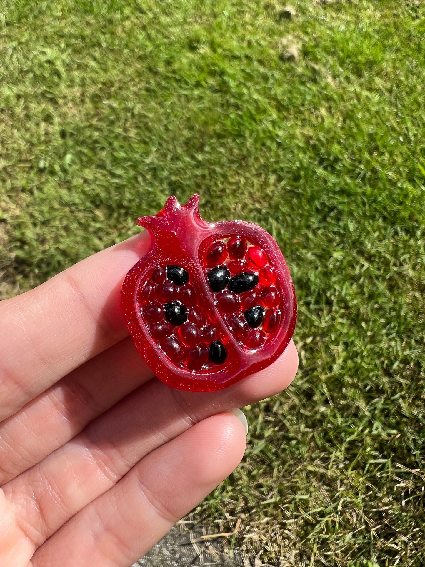 Pomegranate earring silicone mold / Resin molds