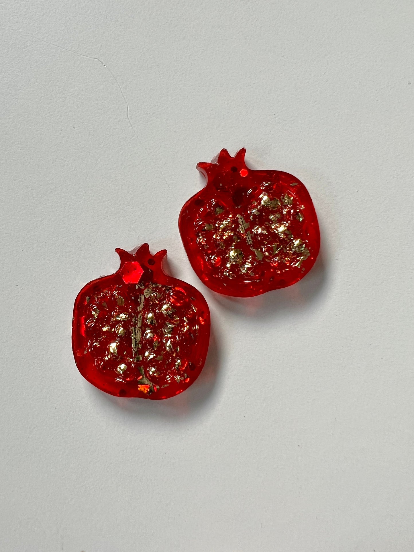 mini Pomegranate earring silicone mold / Resin molds