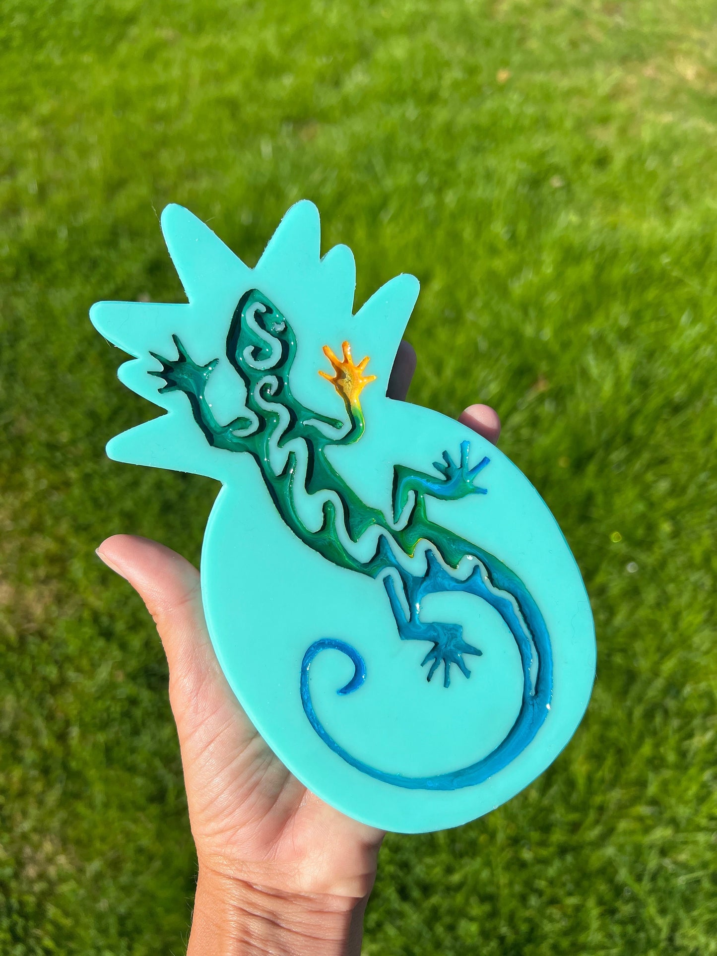 Lizard silicone mold / Resin mold