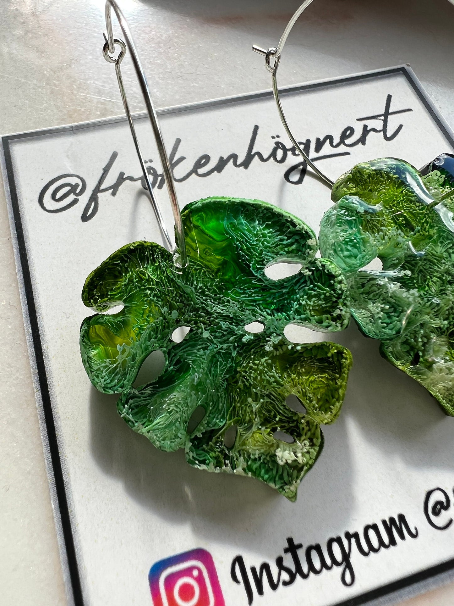 monstera earrings silicone mold / Resin molds