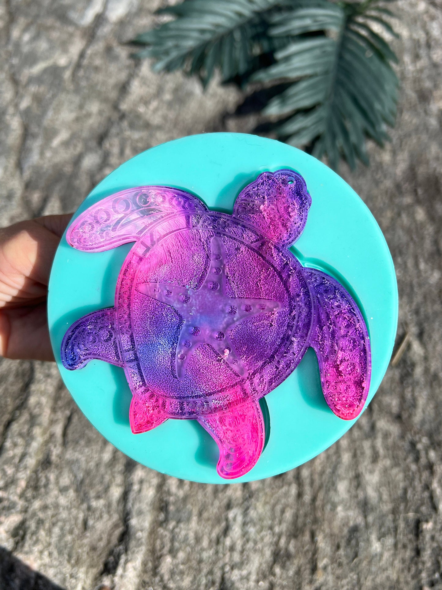 Turtle coaster silicone mold / Resin mold