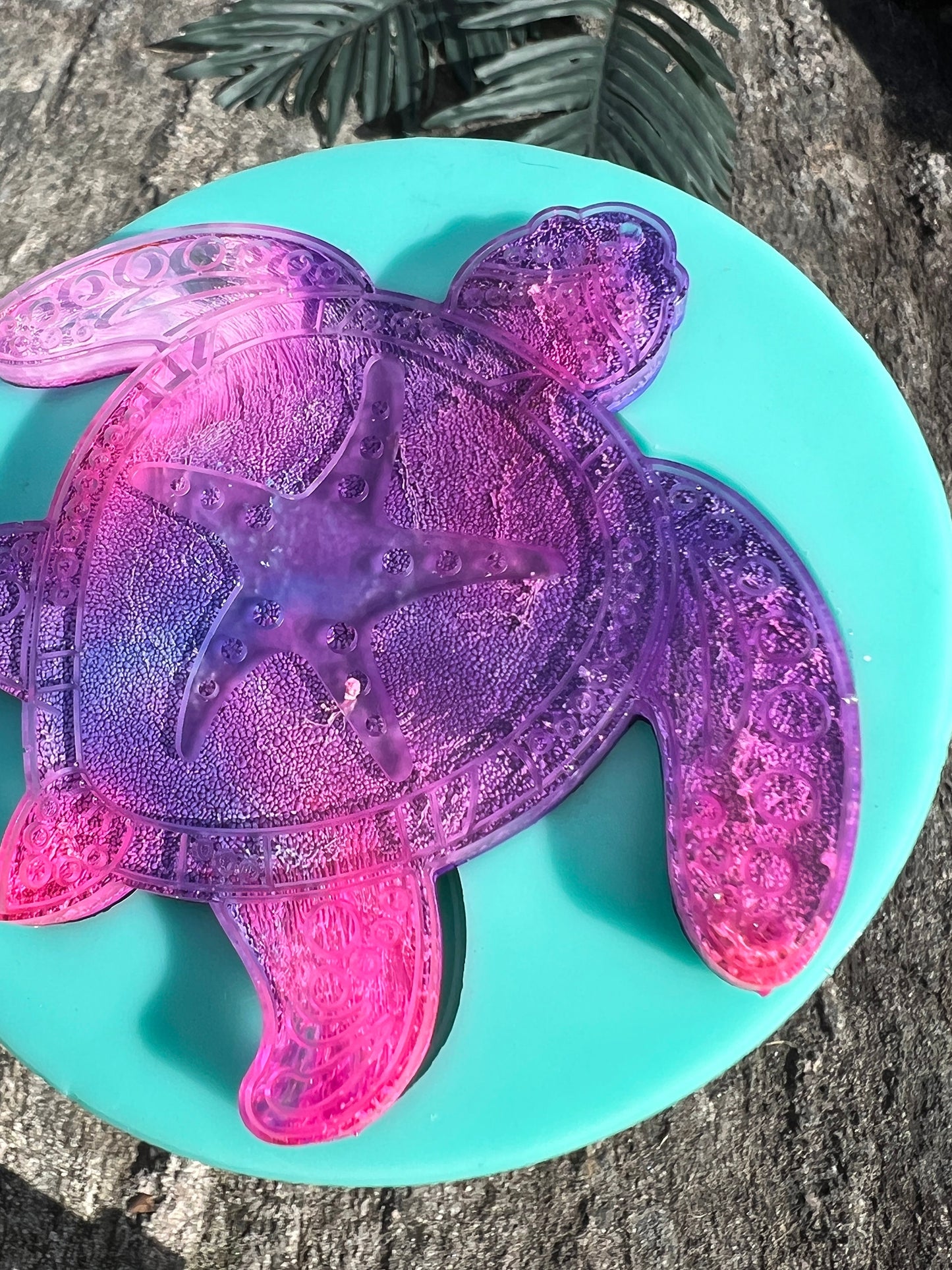Turtle coaster silicone mold / Resin mold