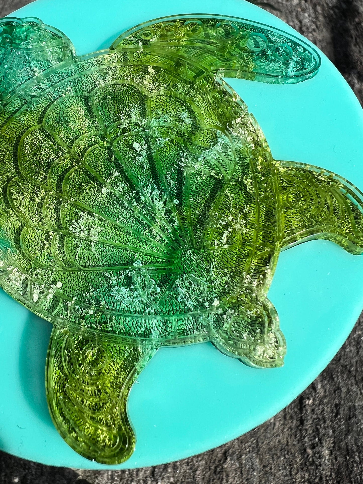 Turtle coaster silicone mold / Resin mold