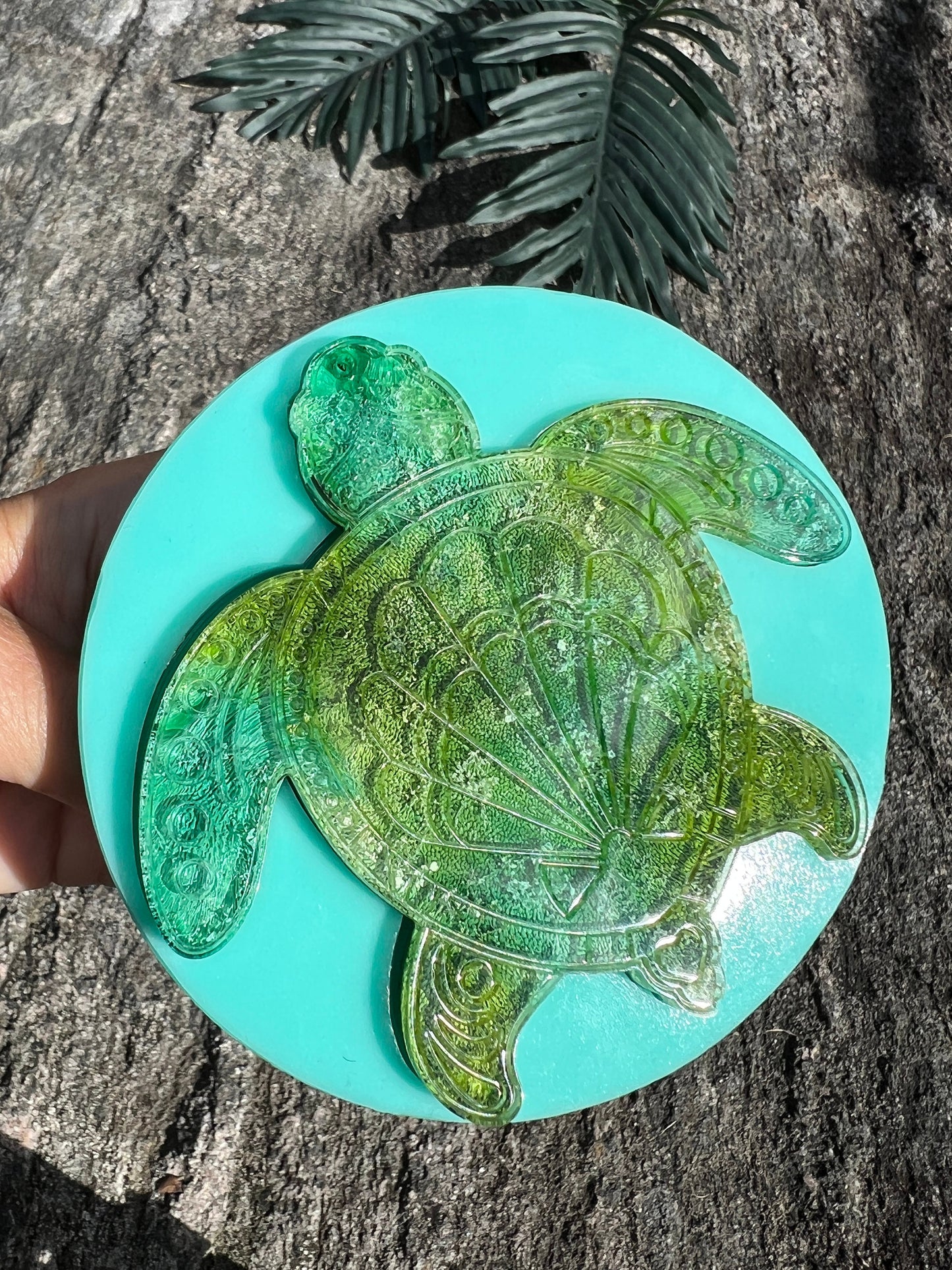 Turtle coaster silicone mold / Resin mold