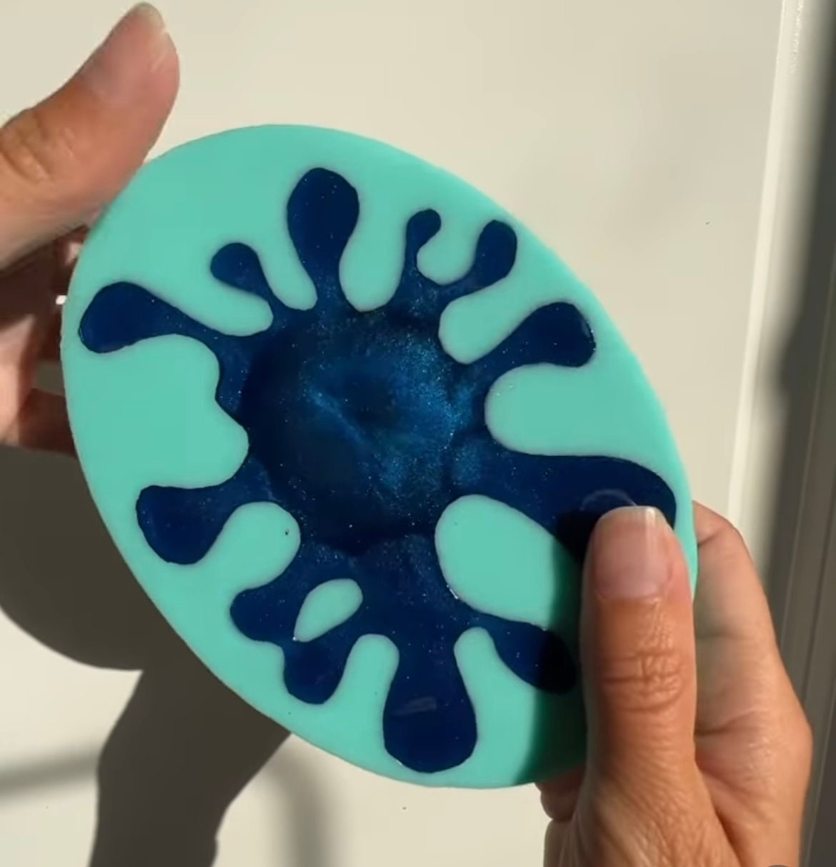 Ice cream splash silicone mold / Resin mold