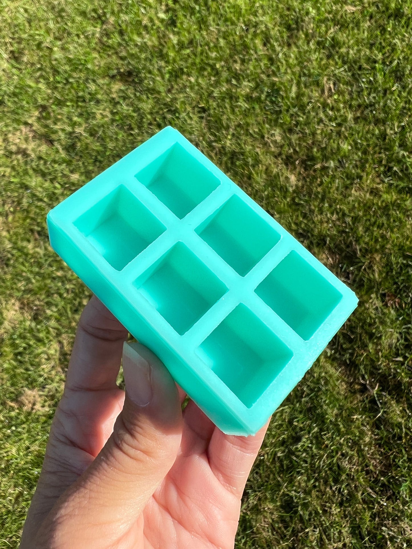 6 Crystal cubes silicone mold / Crystal Resin mold