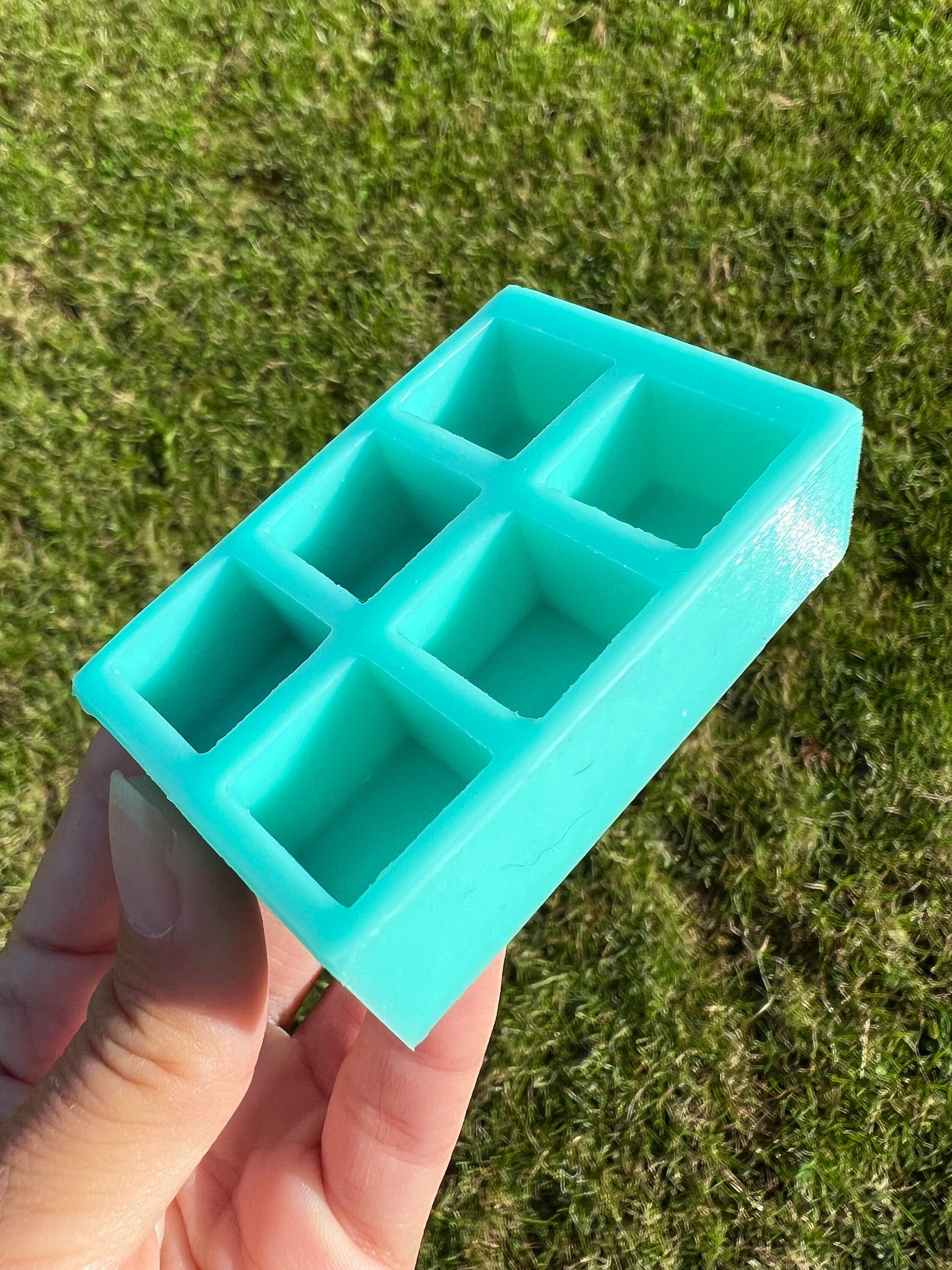 6 Crystal cubes silicone mold / Crystal Resin mold