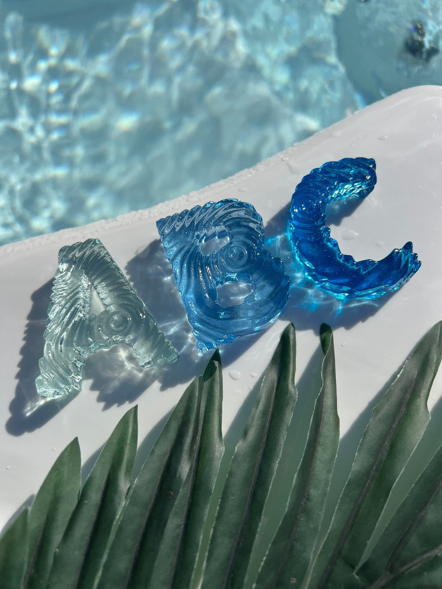 Whole Ocean Alphabet silicone molds / Resin mold