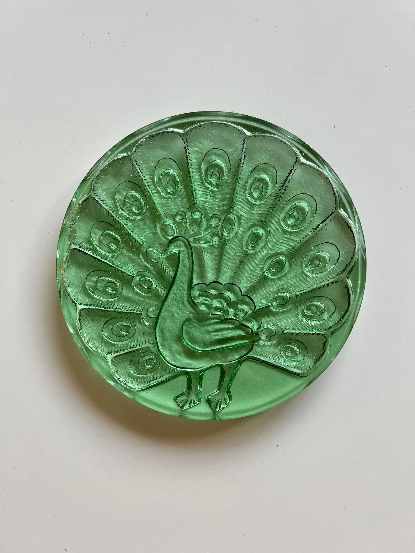 Peacock Crystal coaster silicone mold / Resin mold