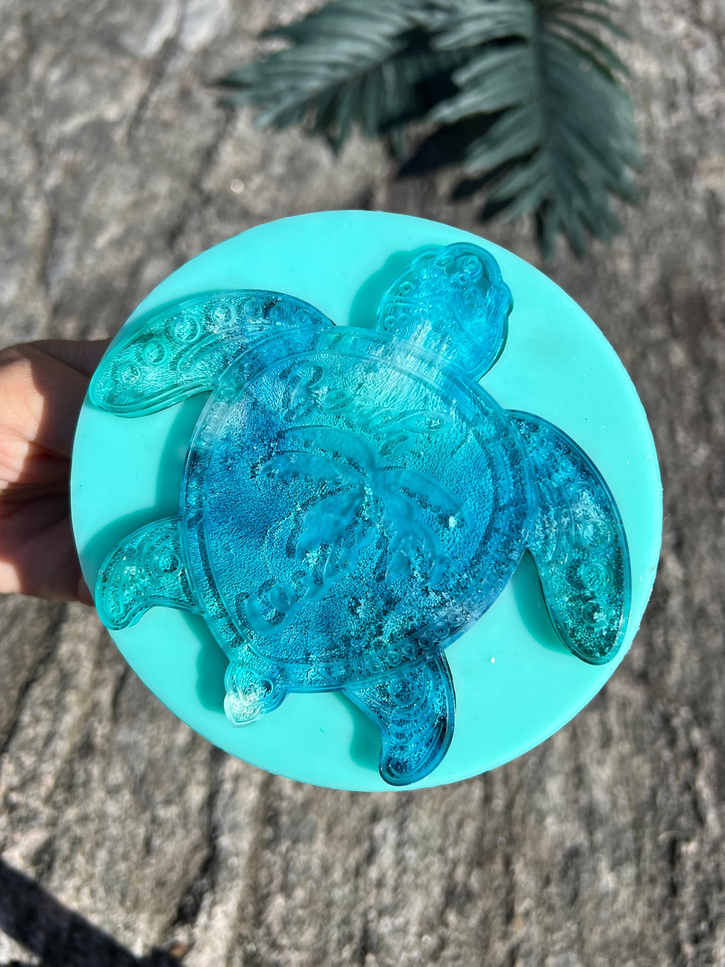 Turtle coaster silicone mold / Resin mold