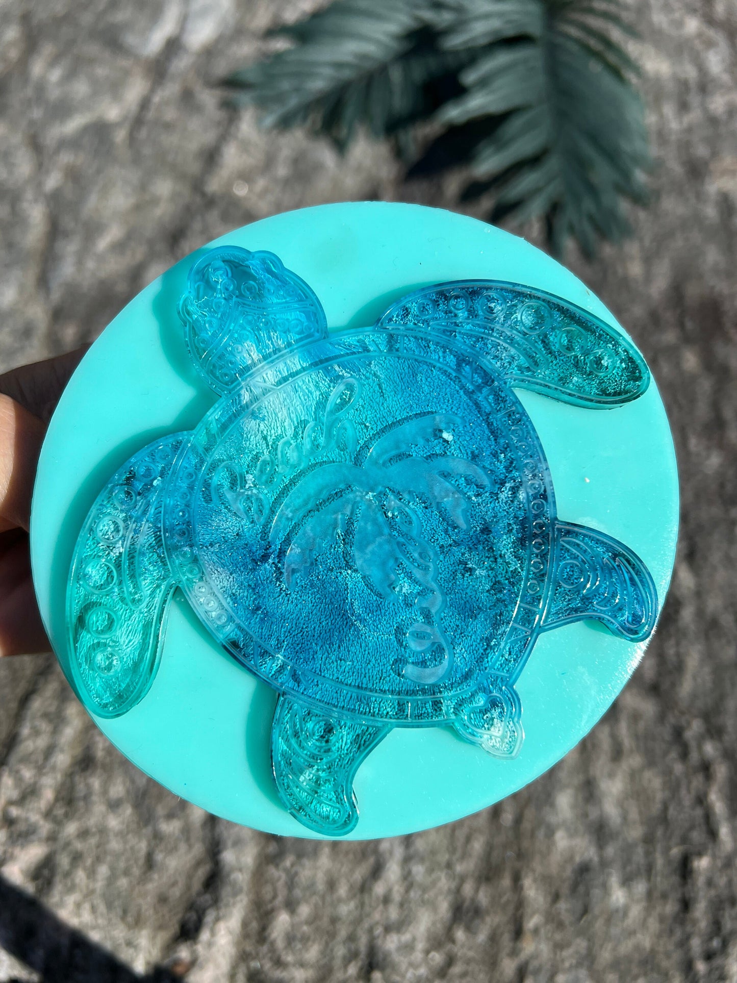 Turtle coaster silicone mold / Resin mold
