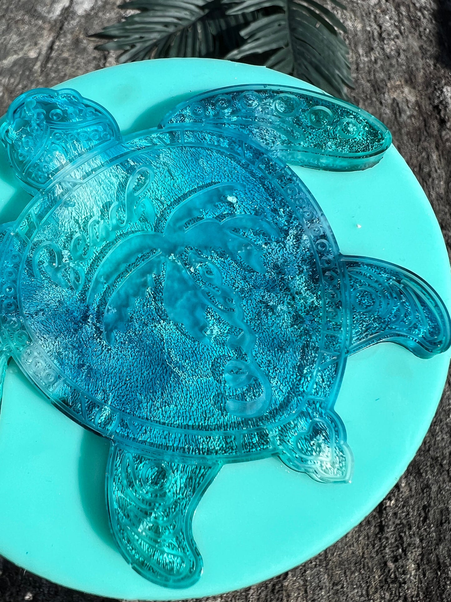 Turtle coaster silicone mold / Resin mold