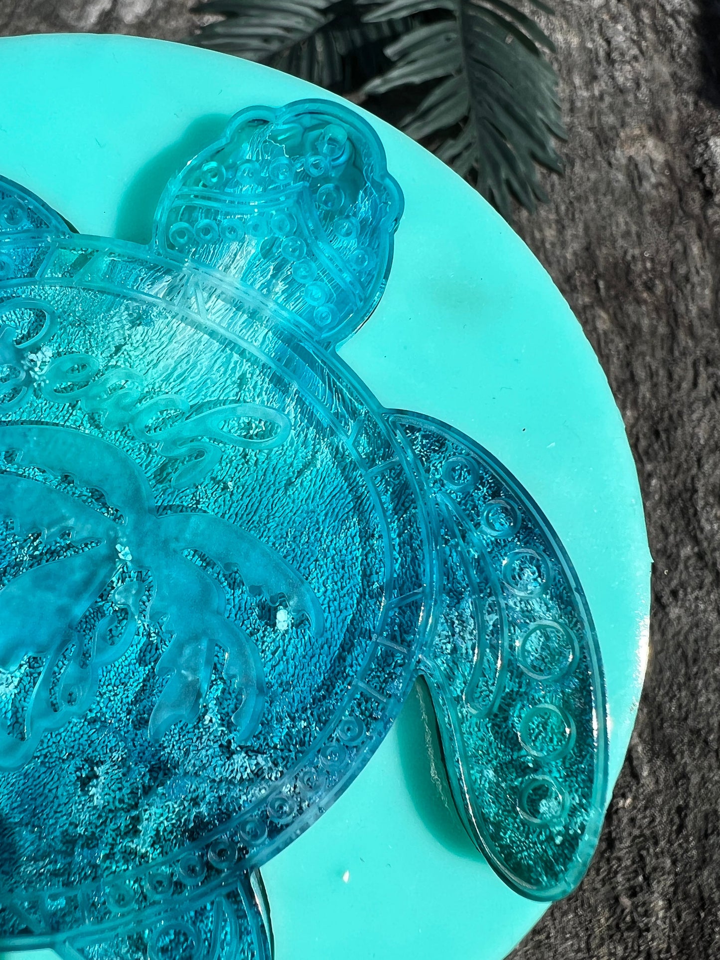 Turtle coaster silicone mold / Resin mold